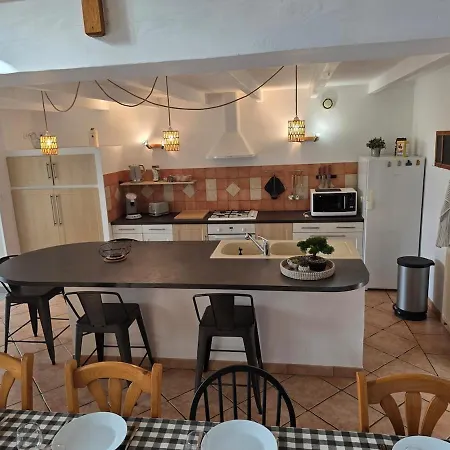 O Nid D'hirondelle Maison Conviviale En Pierres Avec Preau D'ete Thire